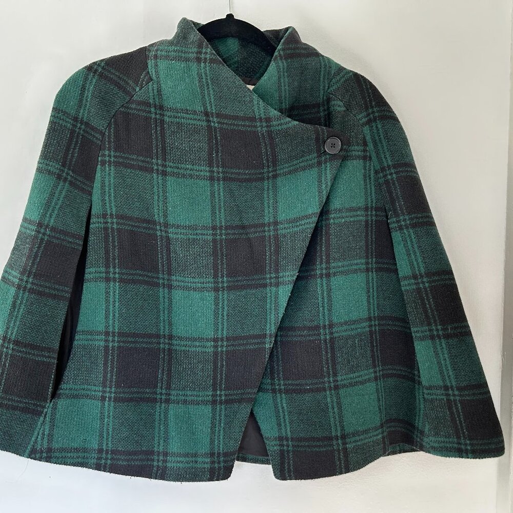 Plaid Cape